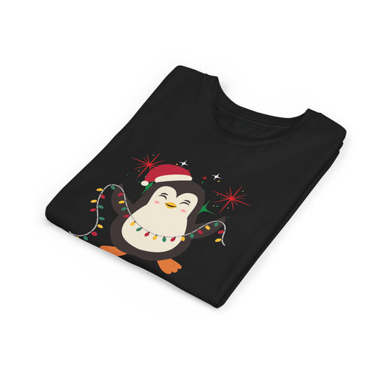 Chilly Season Penguin Youth Tee (Also Available in Adult Holiday Collection and Pet Holiday Collection)