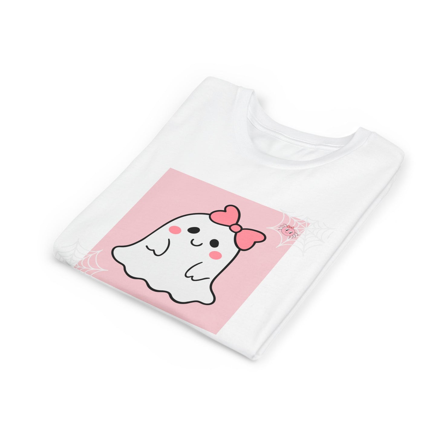 Pink and White My Sweet Ghoul Youth Tee (Also Available in Adult Holiday Collection)