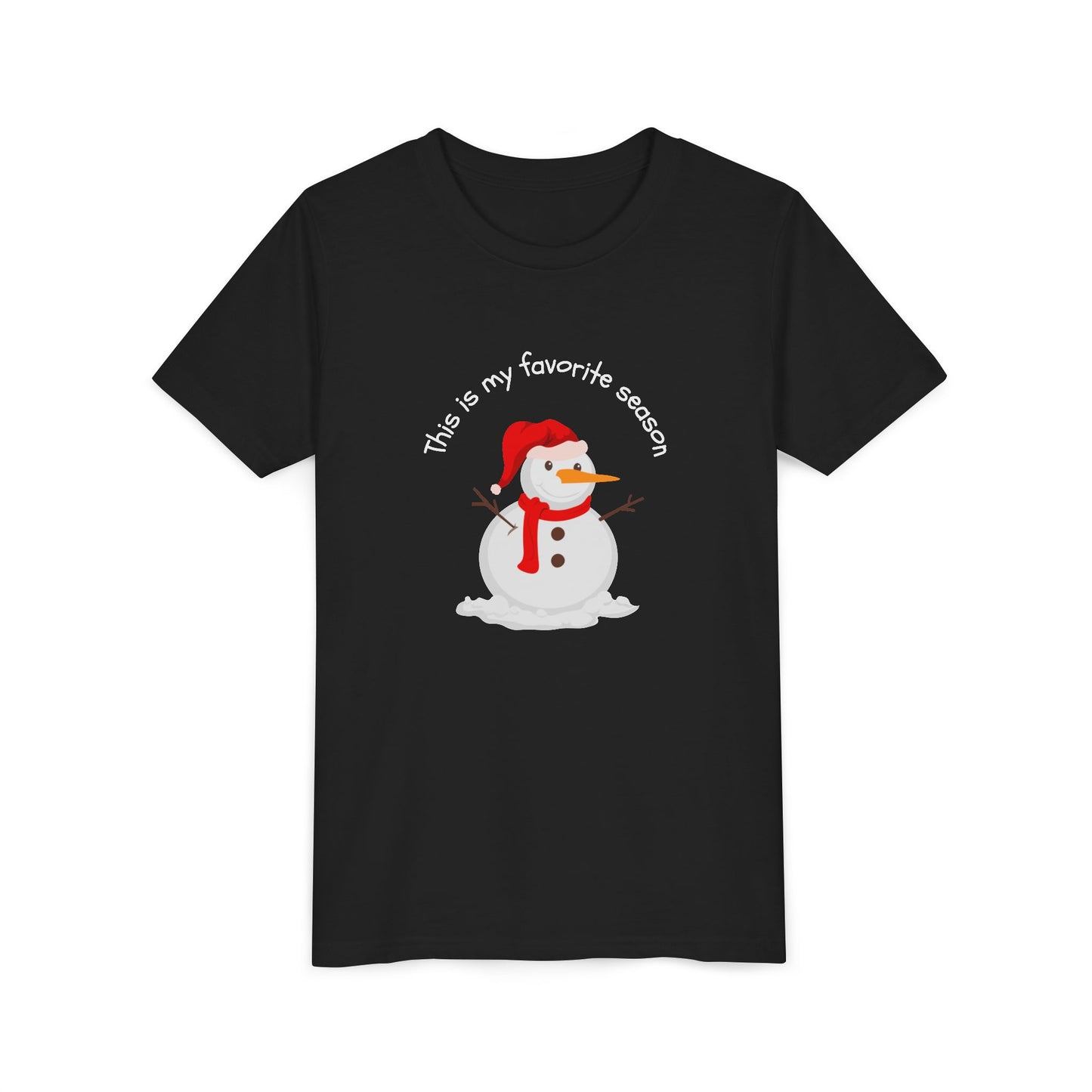This Is My Favorite Season Youth Tee (Also Available in Adult Holiday Collection and Pet Holiday Collection)