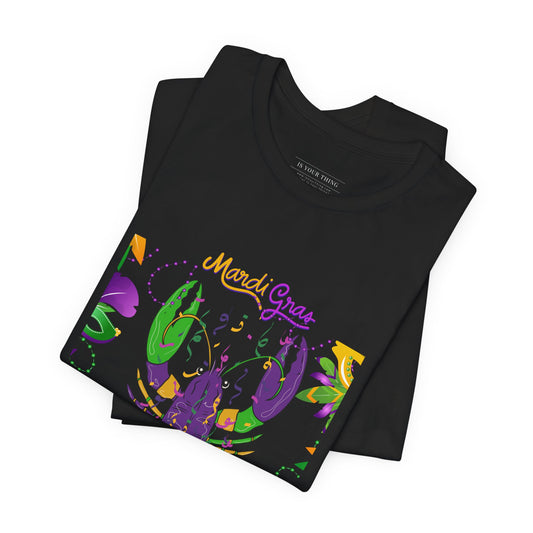 Mardi Gras Crawfish Unisex Tee