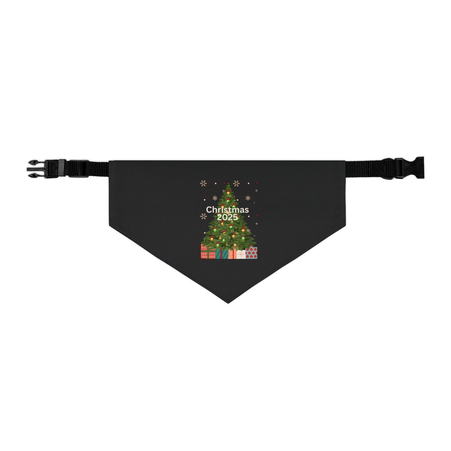 Christmas 2025 Pet Bandana Collar (Black) (Also Available in Adult Holiday Collection and Kids Holiday Collection)