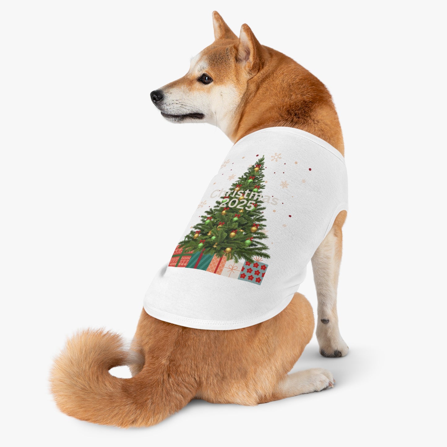Christmas 2025 Pet Tank Top (Also Available in Adult Holiday Collection and Kids Holiday Collection)
