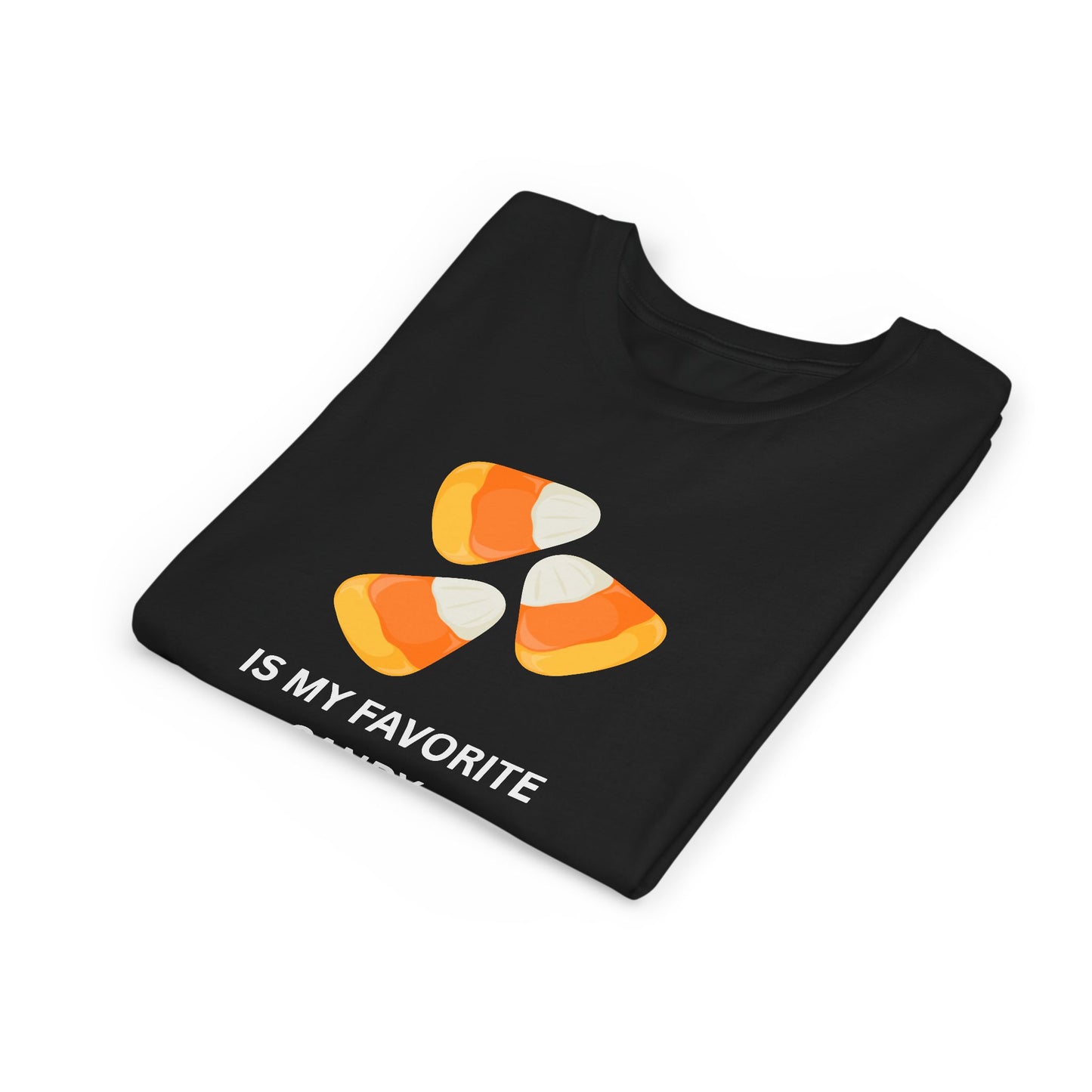 Candy Corn Is My Favorite Youth Tee (Also Available in Adult Holiday Collection)