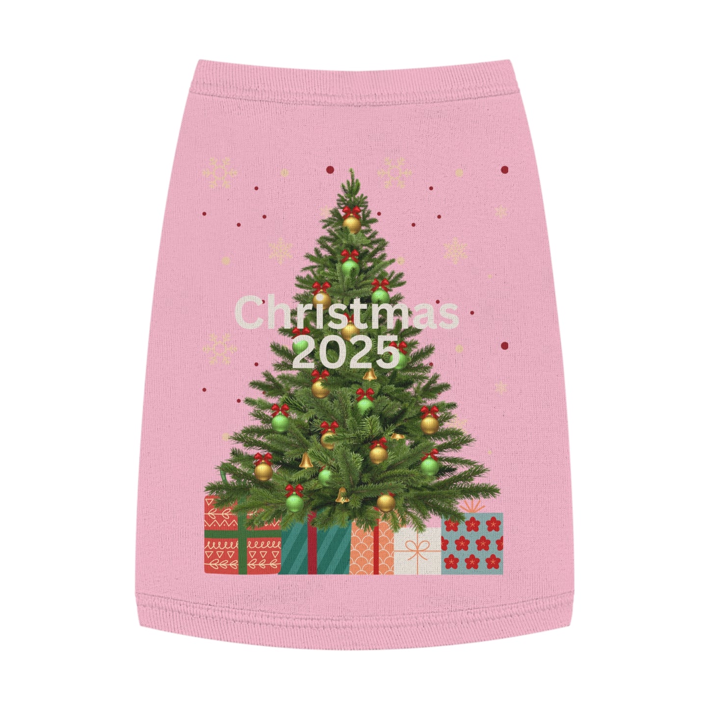 Christmas 2025 Pet Tank Top (Also Available in Adult Holiday Collection and Kids Holiday Collection)