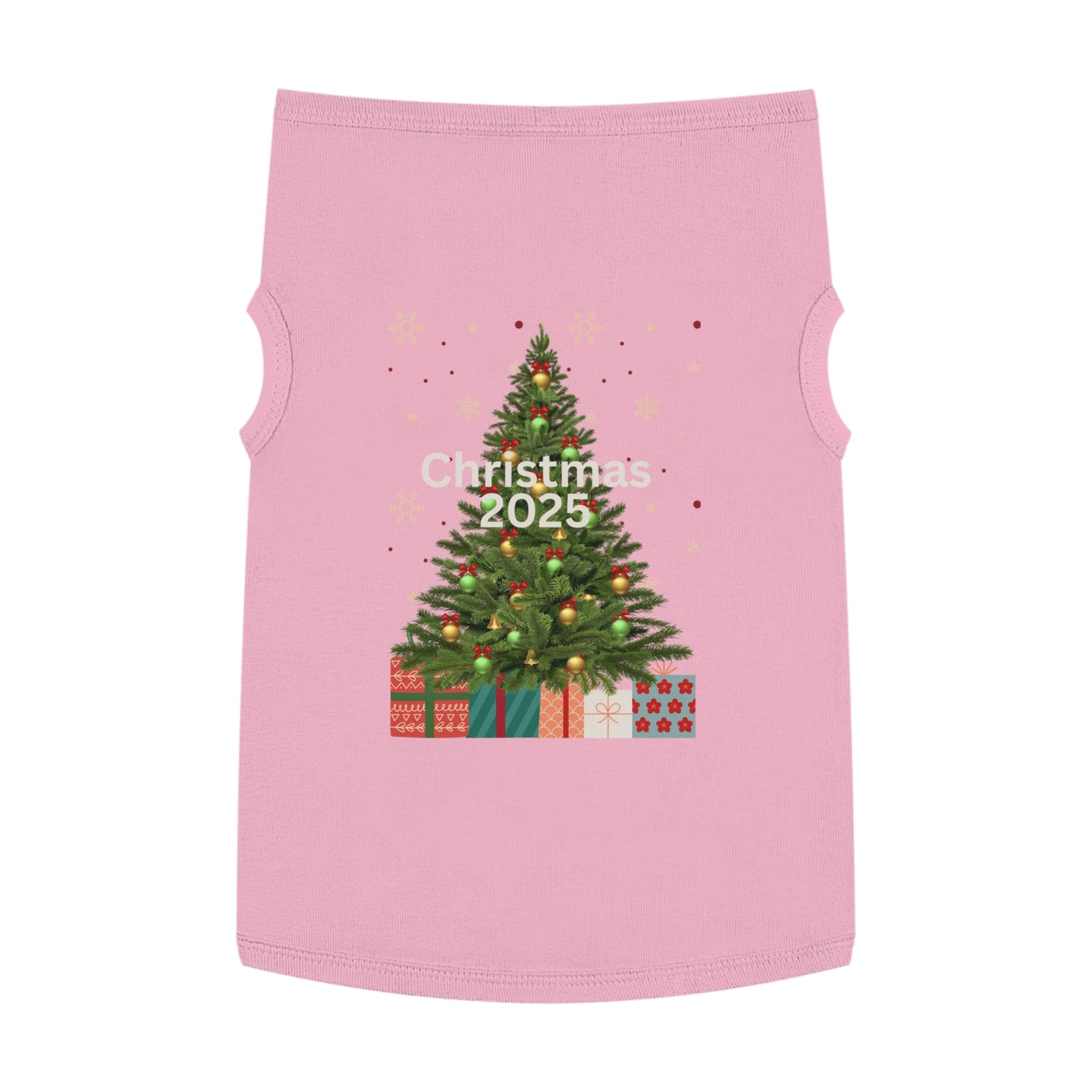 Christmas 2025 Pet Tank Top (Also Available in Adult Holiday Collection and Kids Holiday Collection)