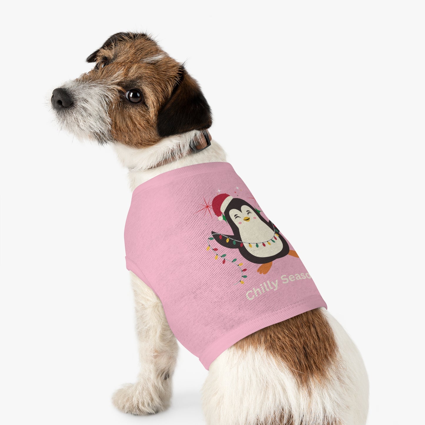 Penguin Chilly Season Pet Tank Top (Also Available in Adult Holiday Collection and Kids Holiday Collection)
