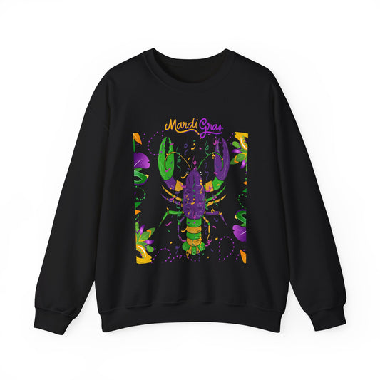 Mardi Gras Crawfish Unisex Sweatshirt
