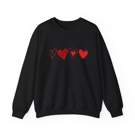 4 Hearts Unisex Sweatshirt