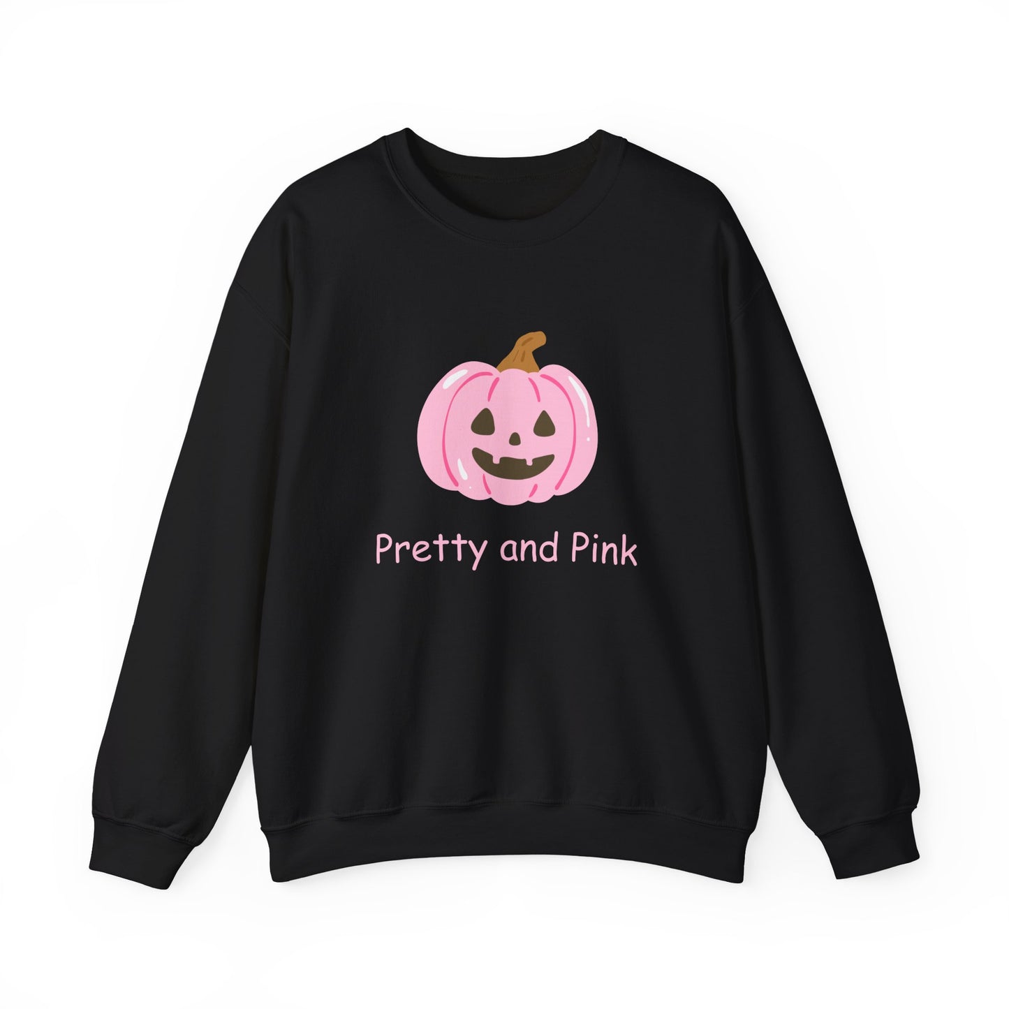Pretty and Pink Pumpkin Unisex Sweatshirt