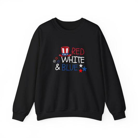 Red White & Blue Unisex Sweatshirt