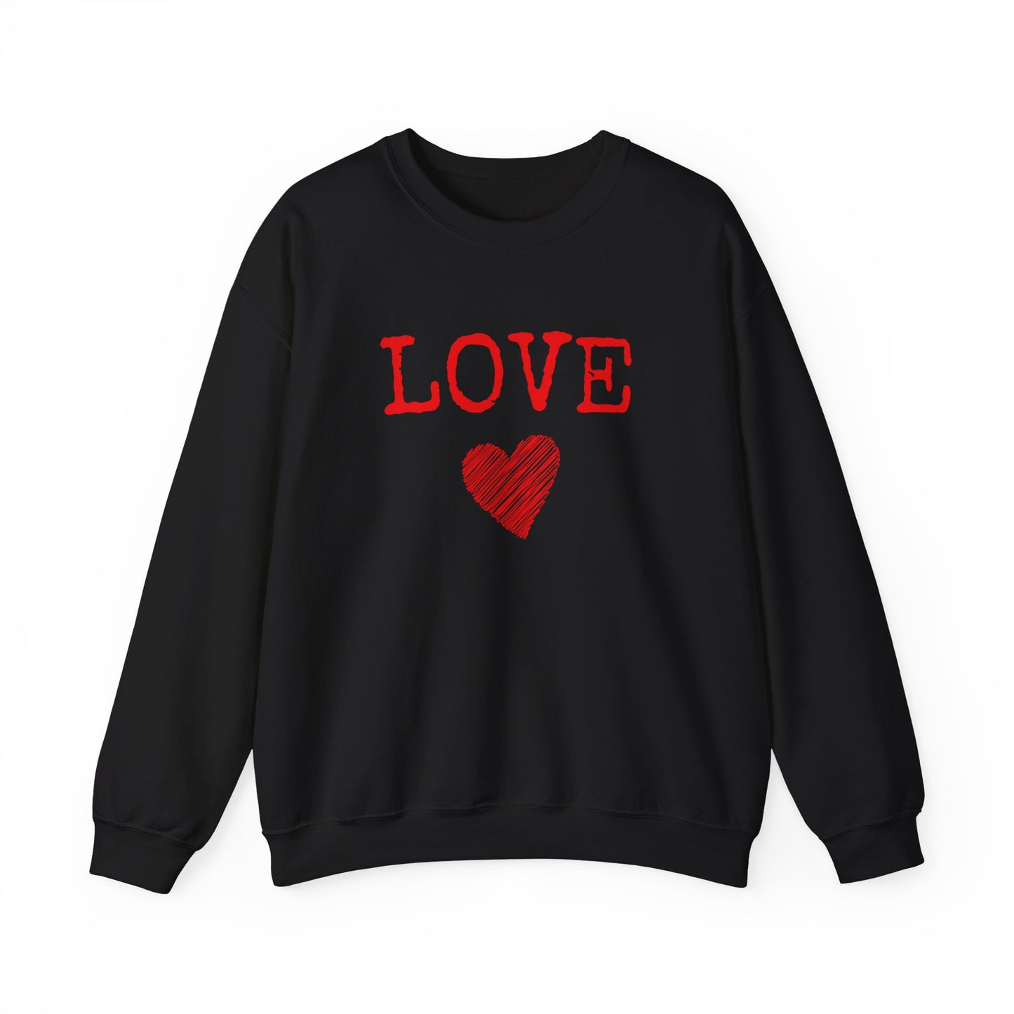 LOVE Heart Unisex Sweatshirt