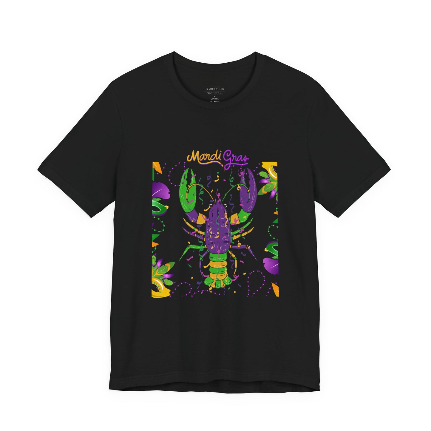 Mardi Gras Crawfish Unisex Tee