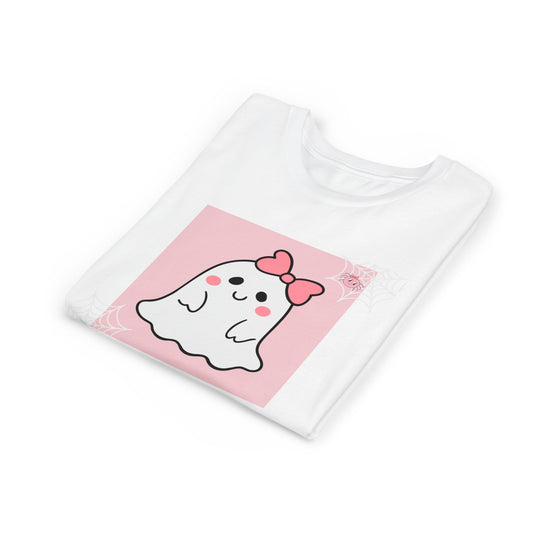 Pink and White My Sweet Ghoul Youth Tee (Also Available in Adult Holiday Collection)