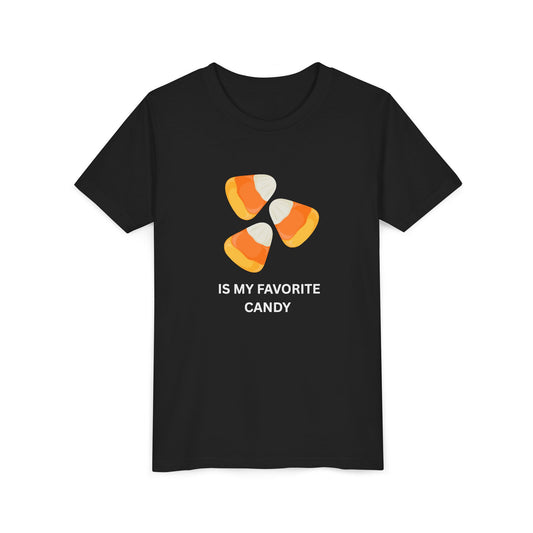 Candy Corn Is My Favorite Youth Tee (Also Available in Adult Holiday Collection)