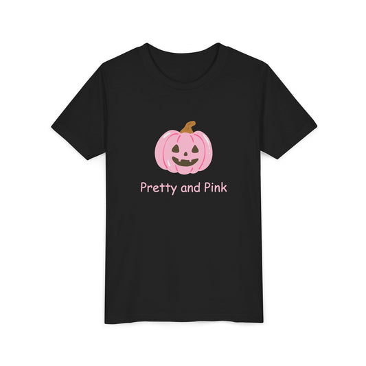 Pretty and Pink Pumpkin Youth Tee