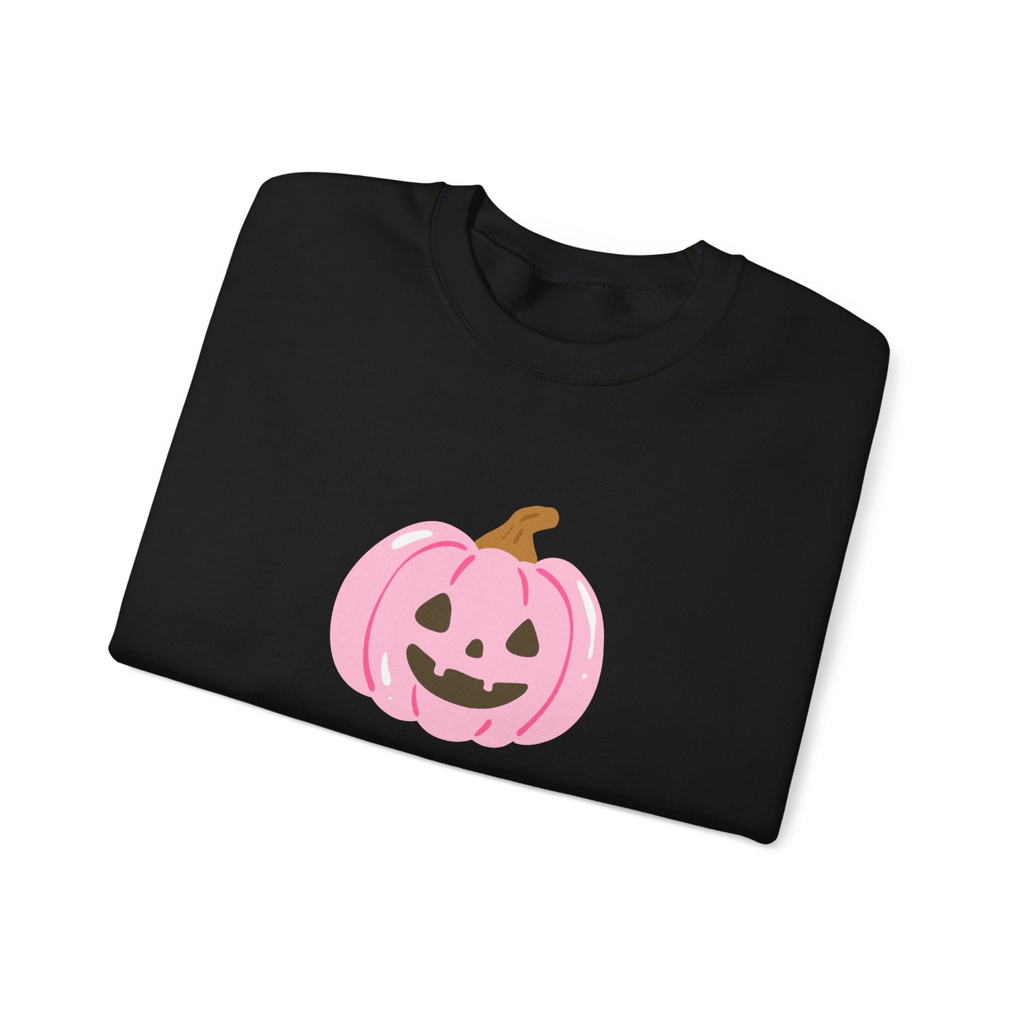 Pretty and Pink Pumpkin Unisex Sweatshirt