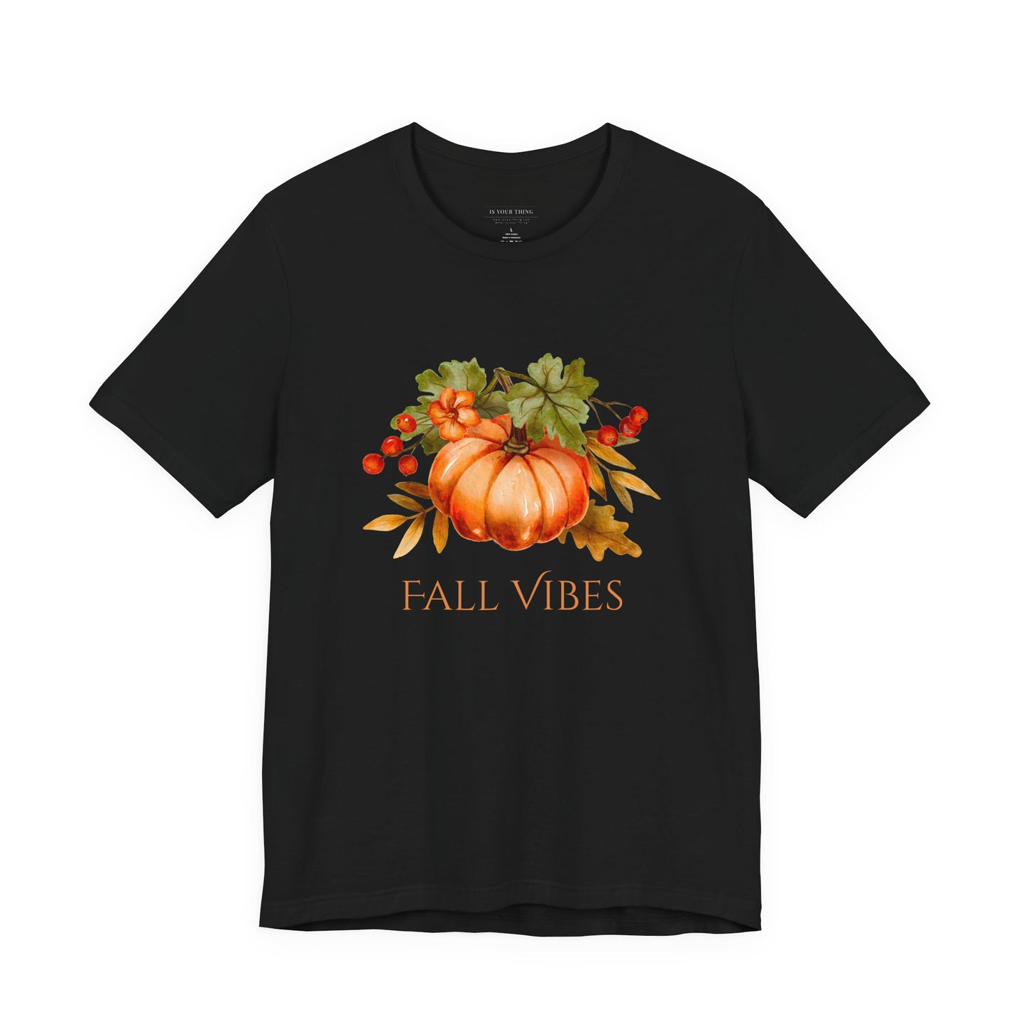 Fall Vibes Pumpkin Unisex Tee
