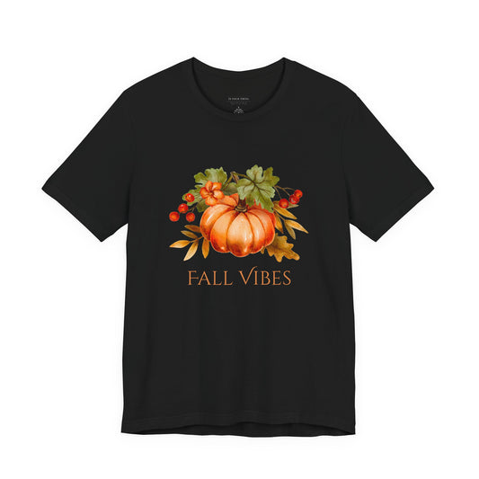 Fall Vibes Pumpkin Unisex Tee