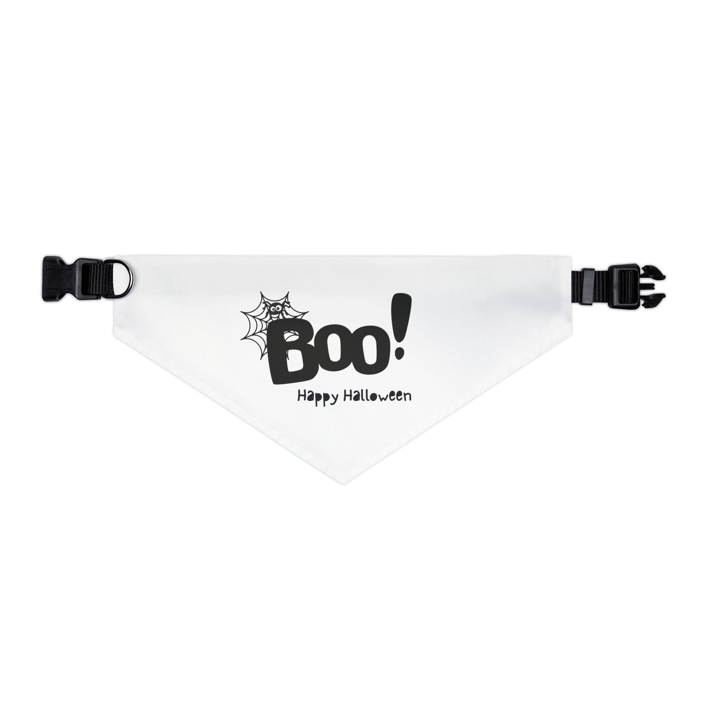 Boo Happy Halloween Pet Bandana Collar (Also Available in Adult Holiday Collection and Kids Holiday Collection)