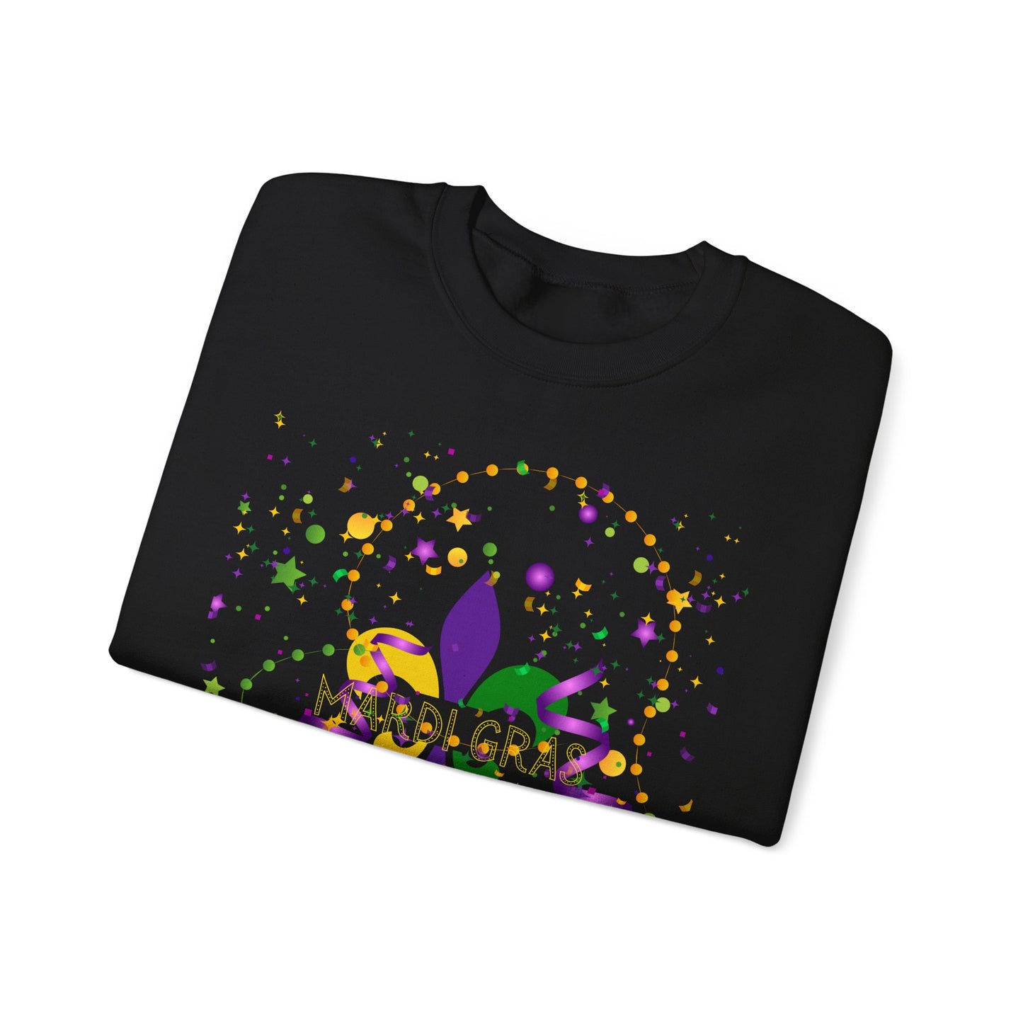 Mardi Gras Fleur-de-Lis Unisex Sweatshirt