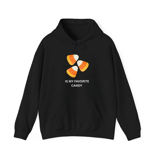 Candy Corn Is My Favorite Candy Unisex Hoodie (Also Available in Kids Holiday Collection)
