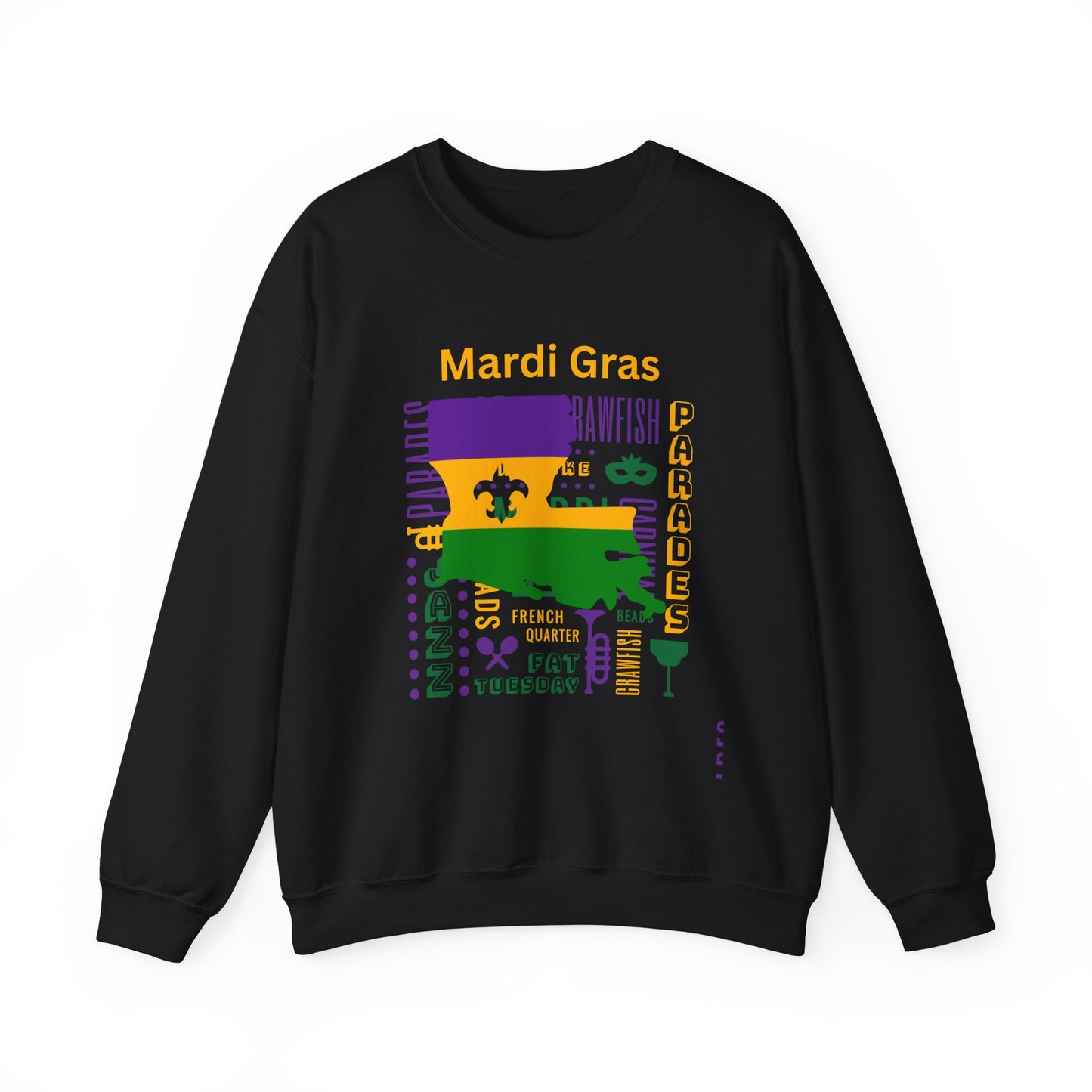 Mardi Gras Parade Unisex Sweatshirt