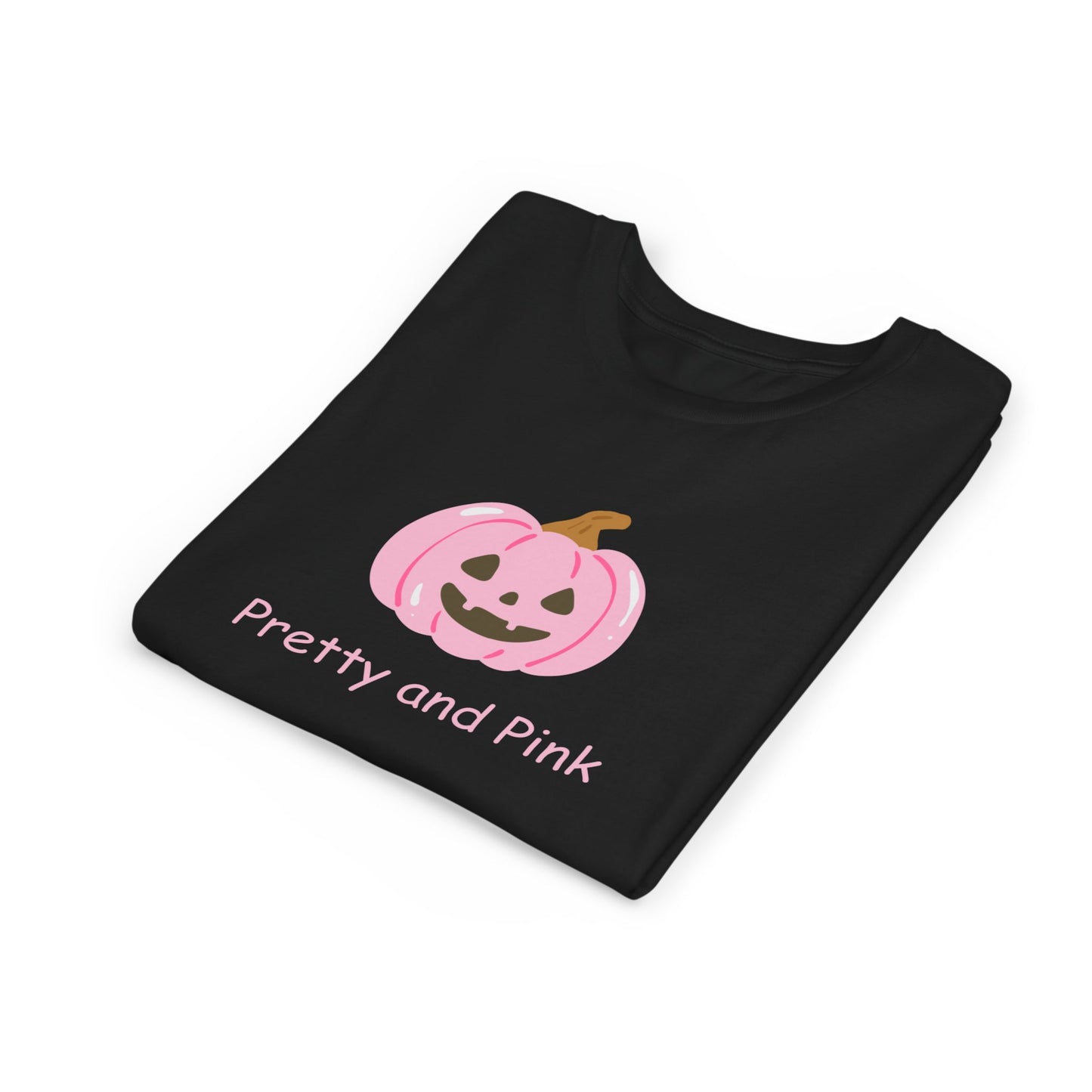 Pretty and Pink Pumpkin Youth Tee