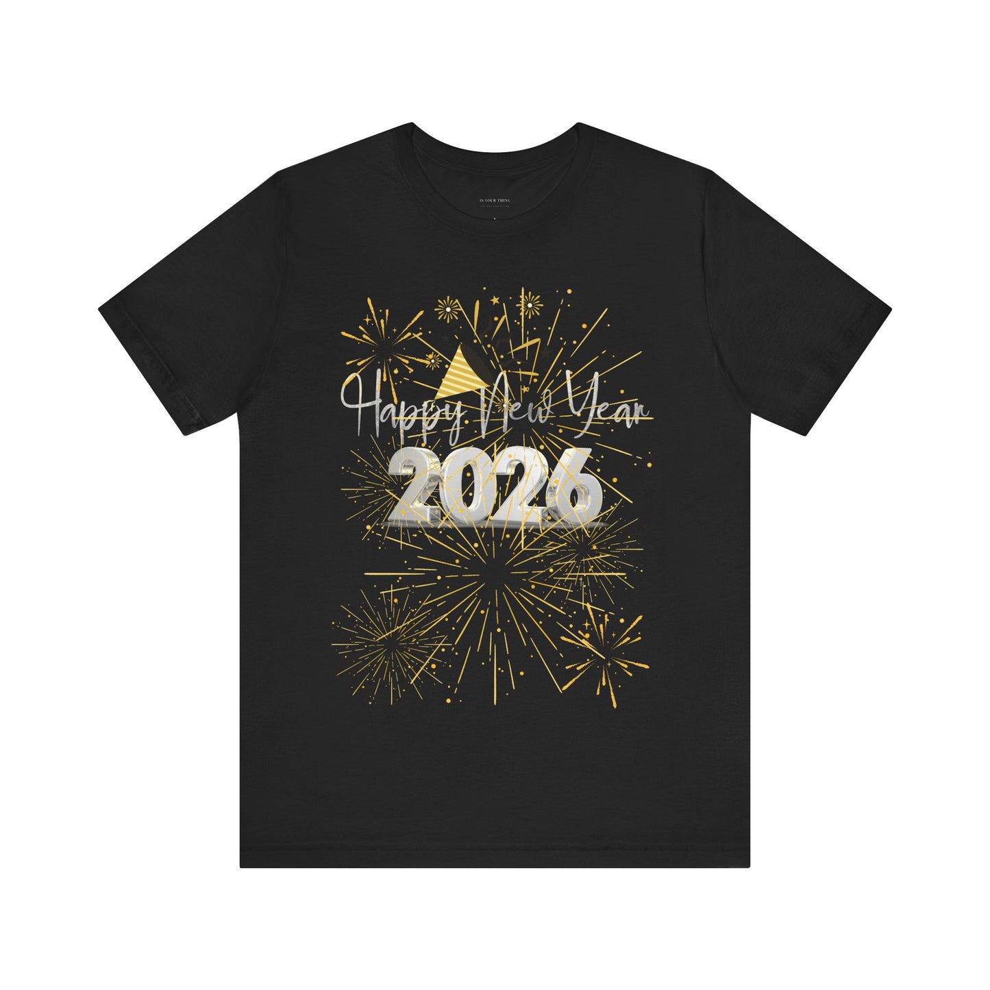 New Years Celebration 2026 Unisex Tee (Fireworks)
