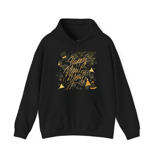 New Years Celebration Unisex Hoodie (Top Hat)