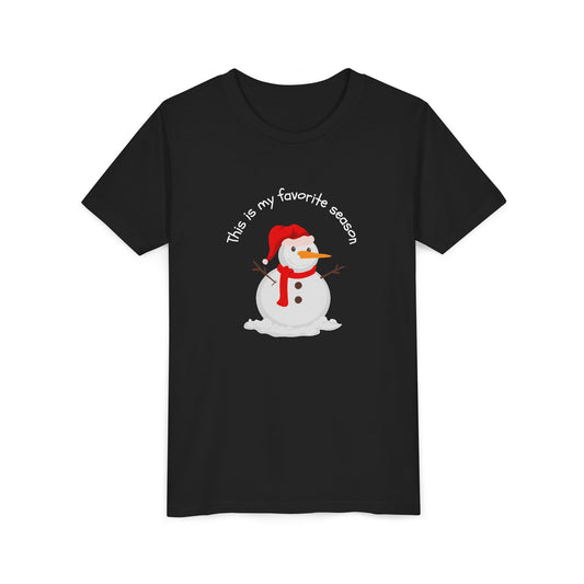 This Is My Favorite Season Youth Tee (Also Available in Adult Holiday Collection and Pet Holiday Collection)