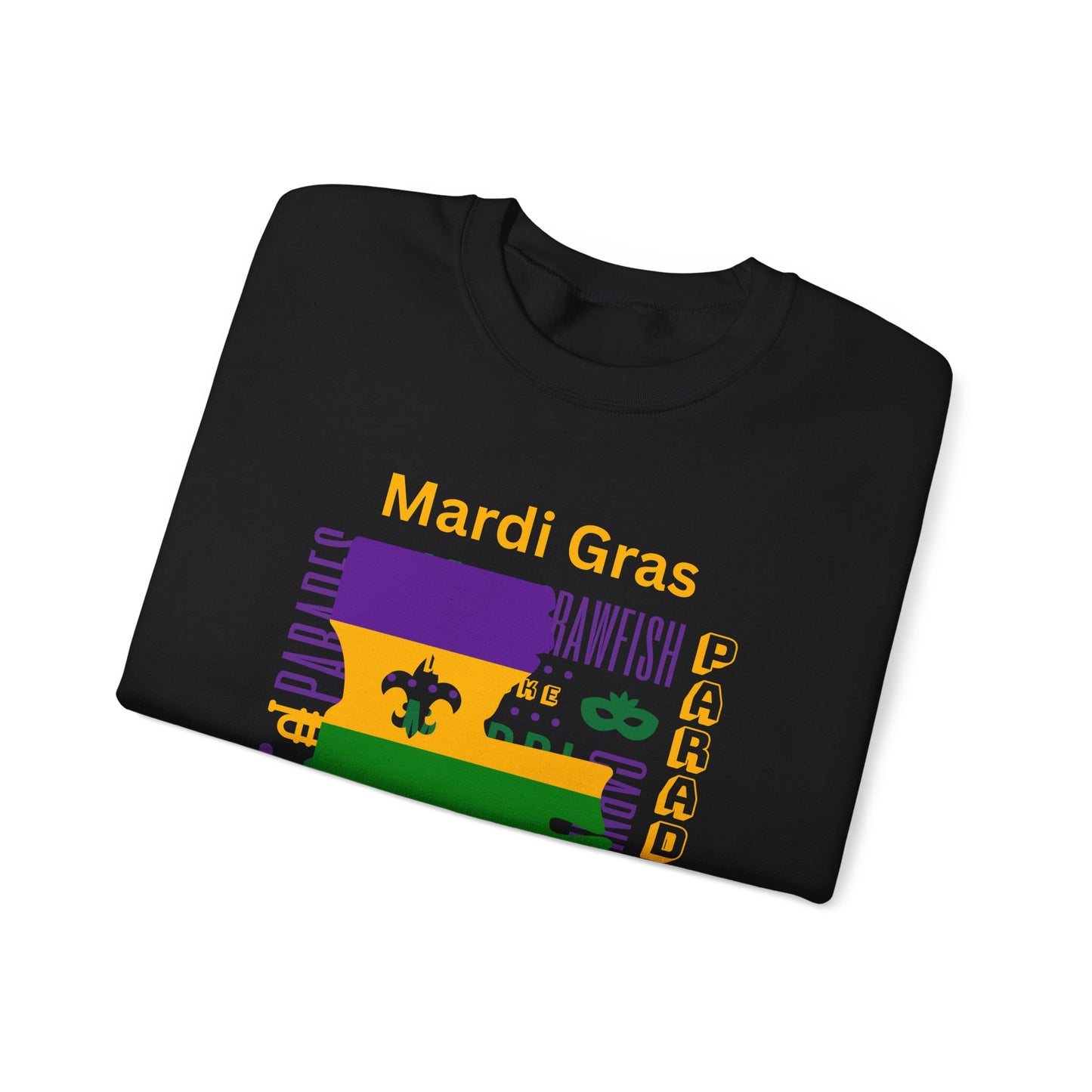 Mardi Gras Parade Unisex Sweatshirt