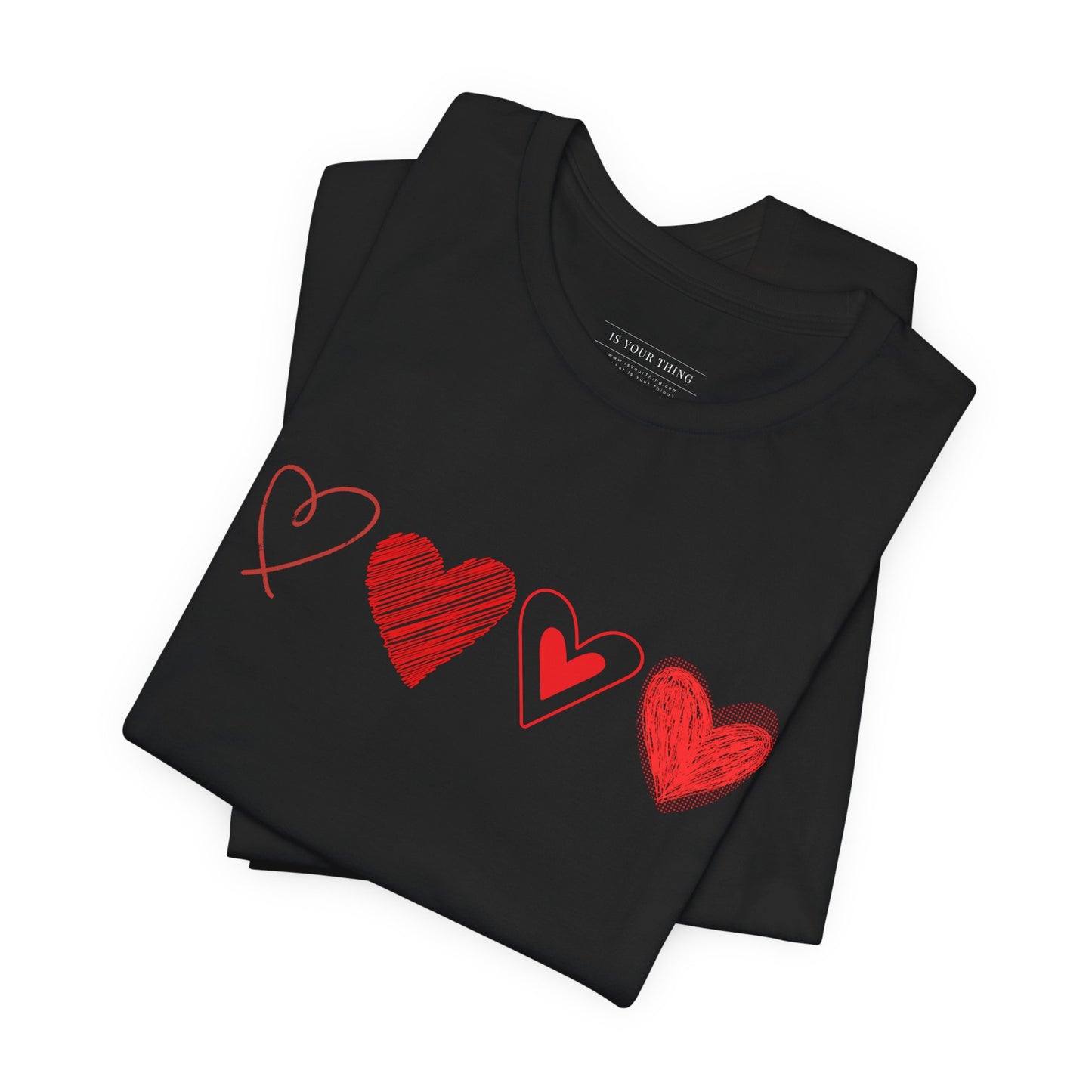Four Hearts Unisex Tee