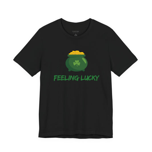 Feeling Lucky St. Patrick's Day Pot of Gold Unisex Tee