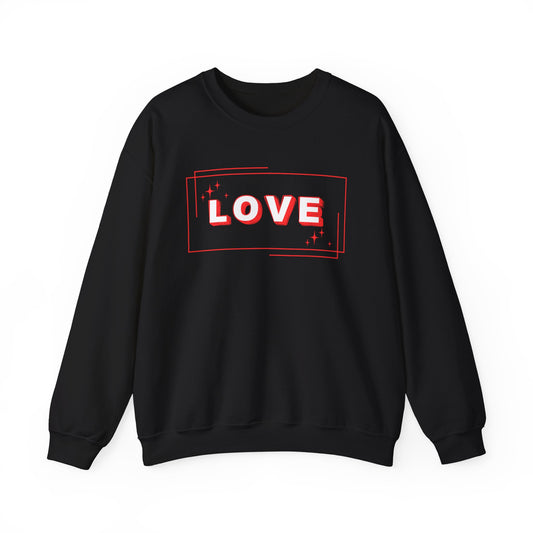 LOVE (Double Box) Unisex Sweatshirt