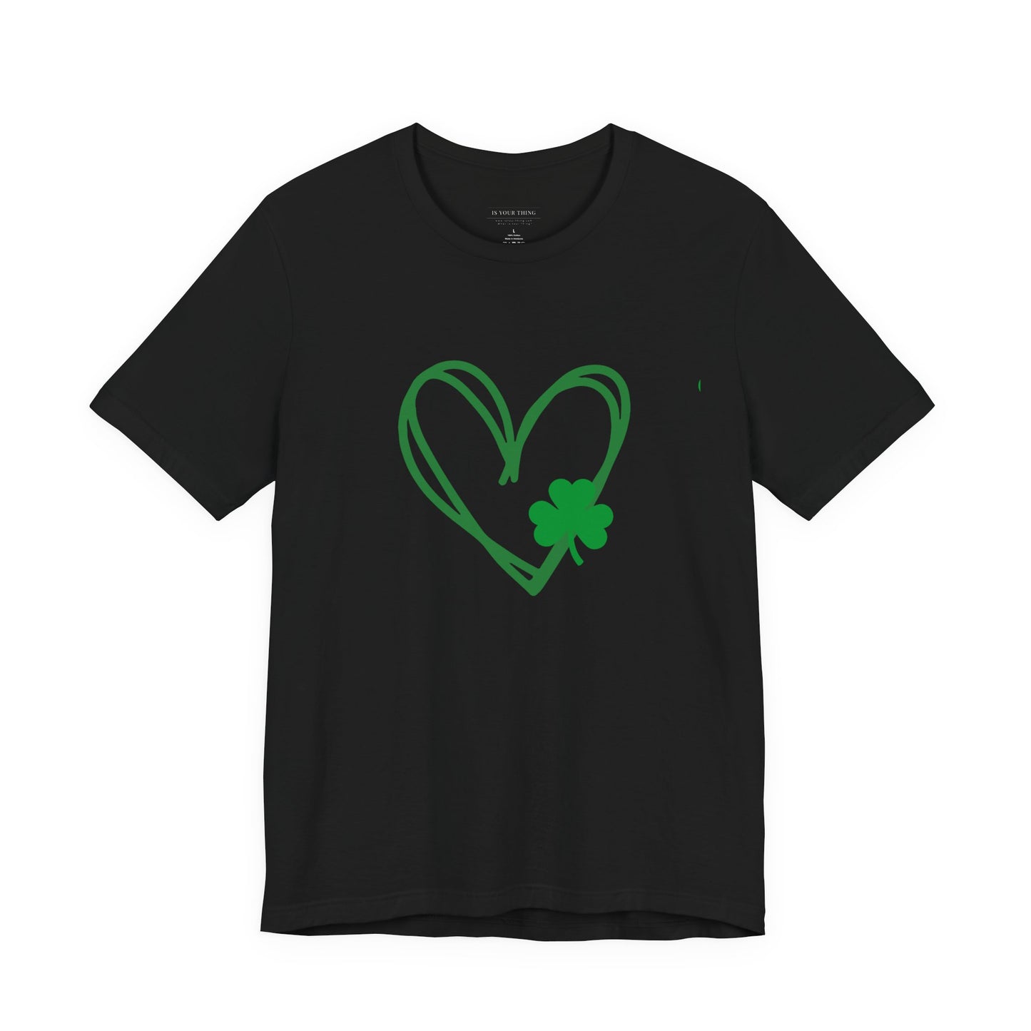 St. Patrick’s Day Heart Shamrock Unisex Tee