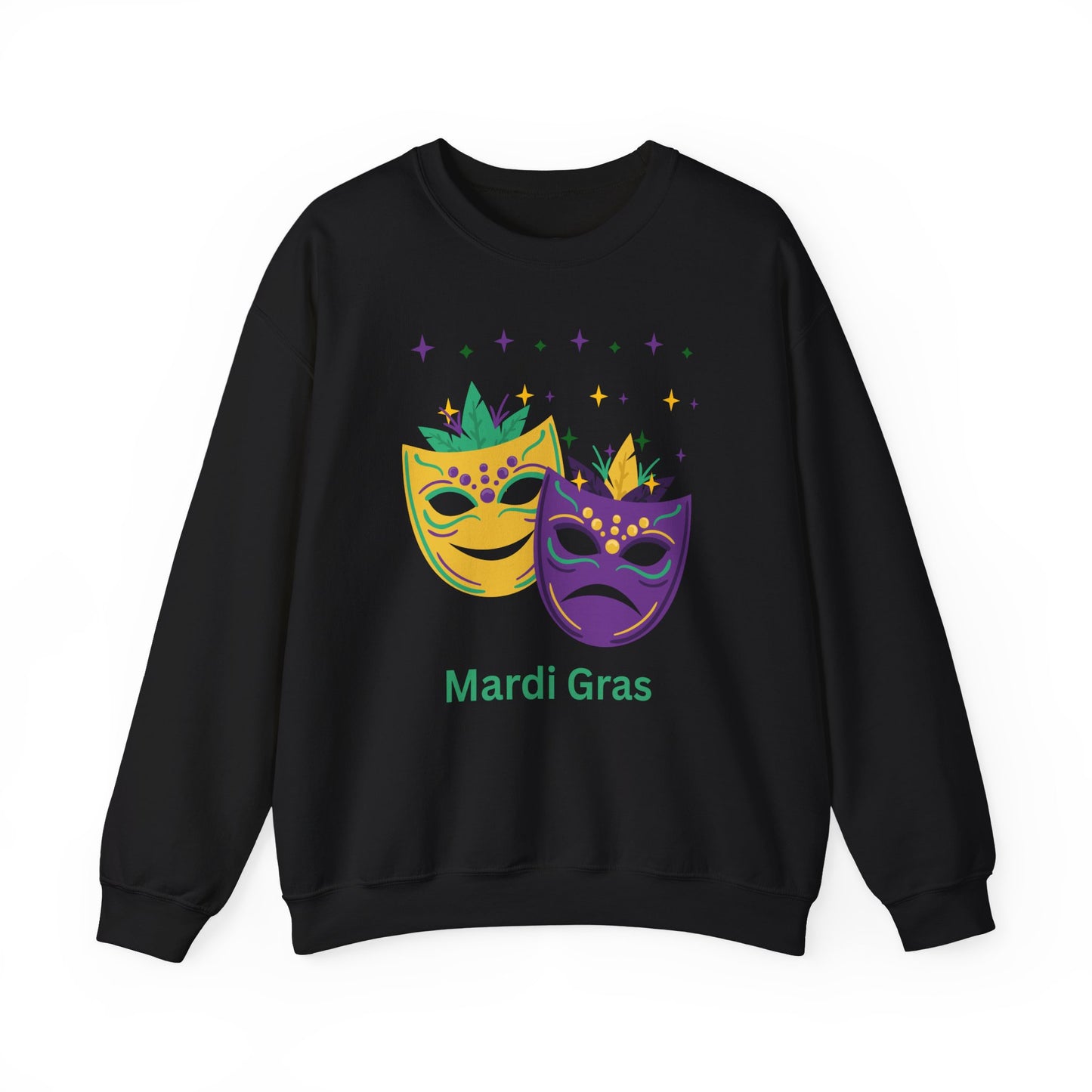 Mardi Gras Mask Unisex Sweatshirt