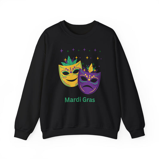 Mardi Gras Mask Unisex Sweatshirt