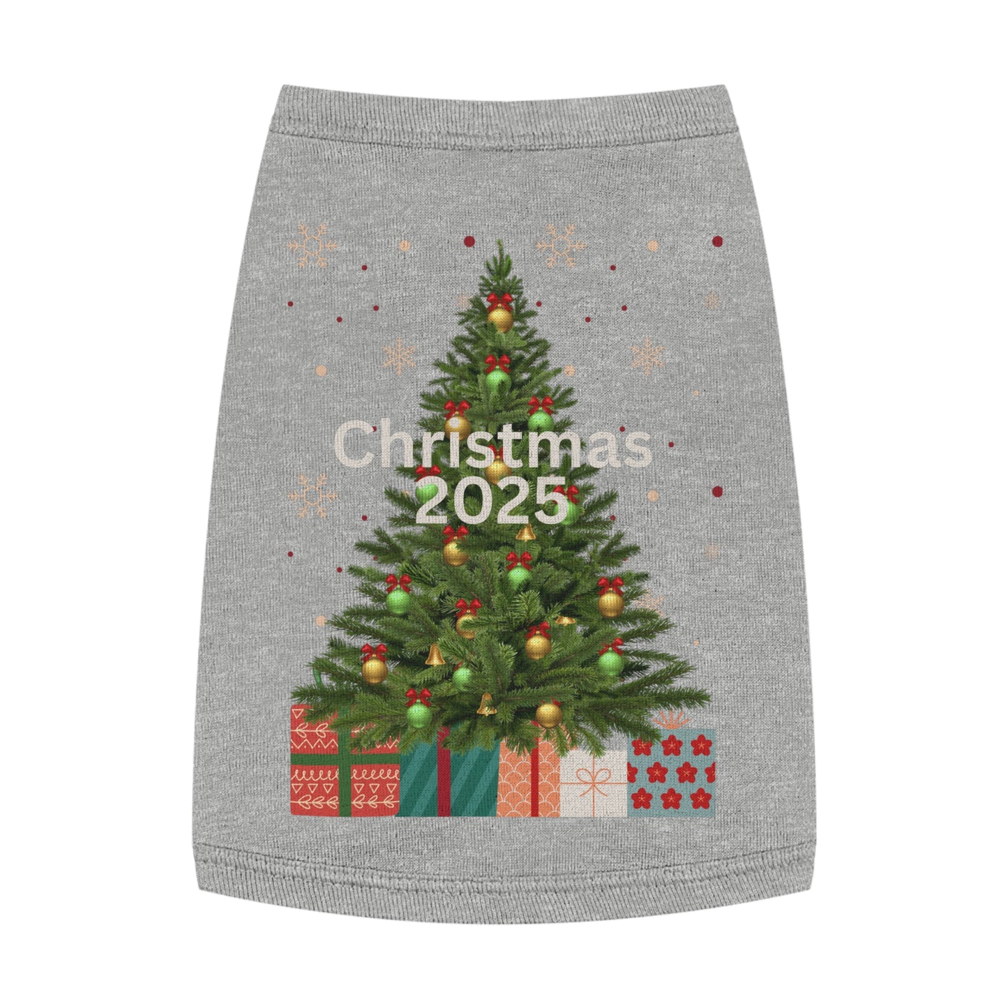 Christmas 2025 Pet Tank Top (Also Available in Adult Holiday Collection and Kids Holiday Collection)