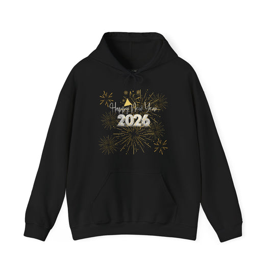 New Years Celebration 2026 Unisex Hoodie (Fireworks)