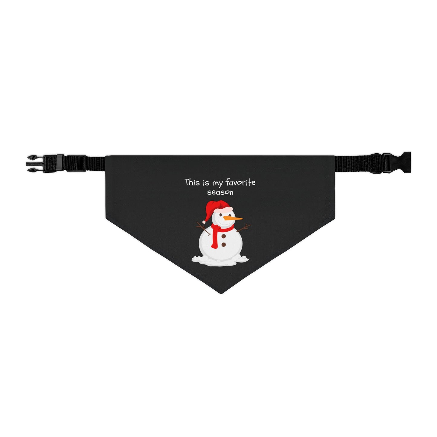 This Is My Favorite Season Pet Bandana Collar (Also Available in Adult Holiday Collection and Kids Holiday Collection)