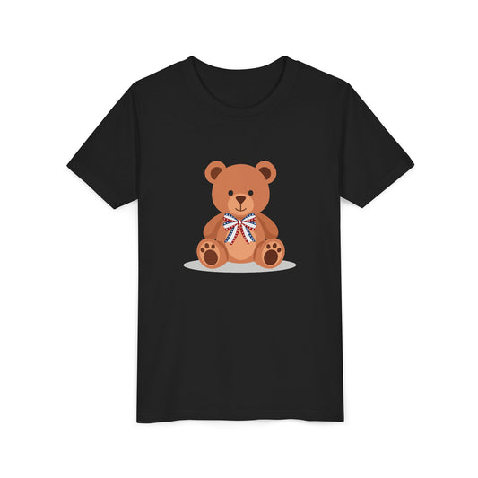 Teddy Bear with Bow Youth Tee