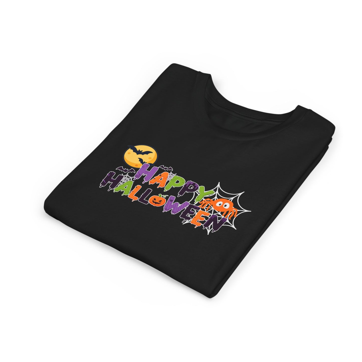Happy Halloween Multi-Color Youth Tee