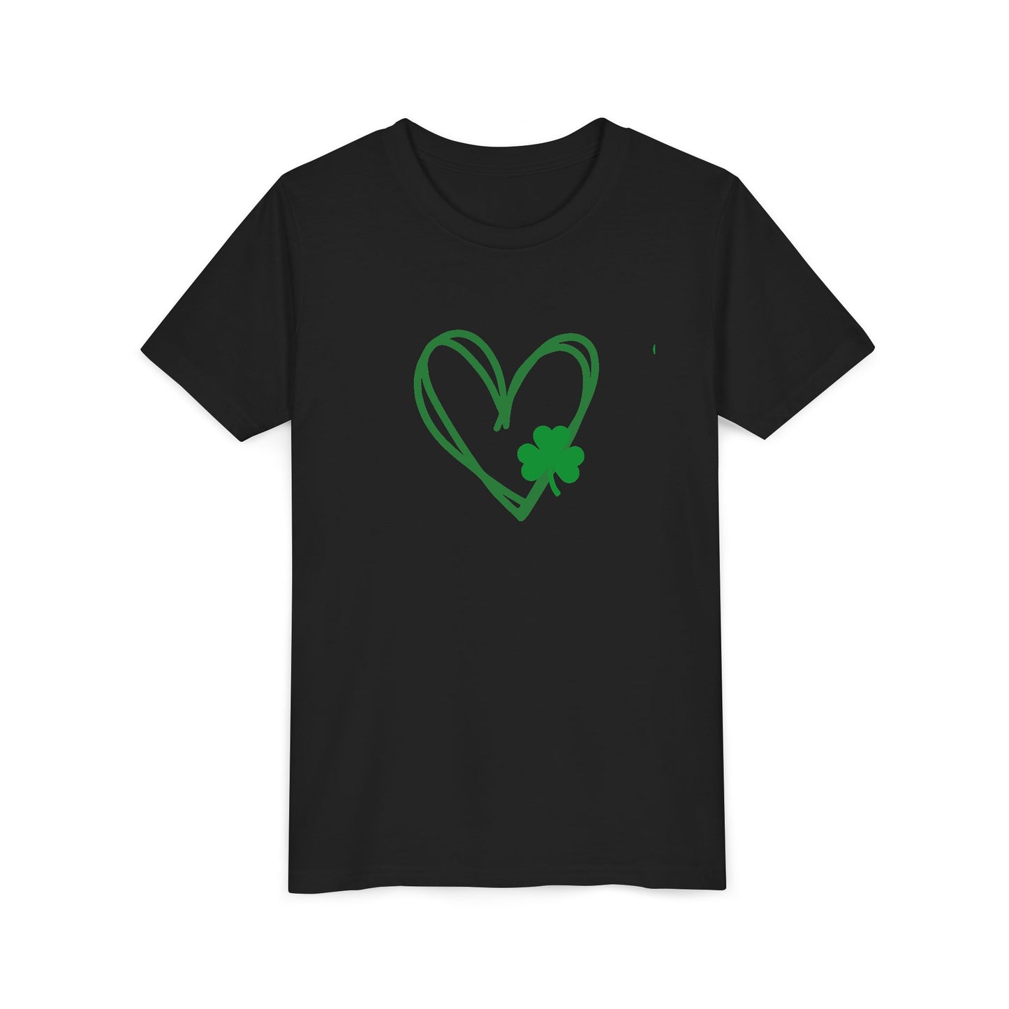 Heart with Shamrock Youth Tee