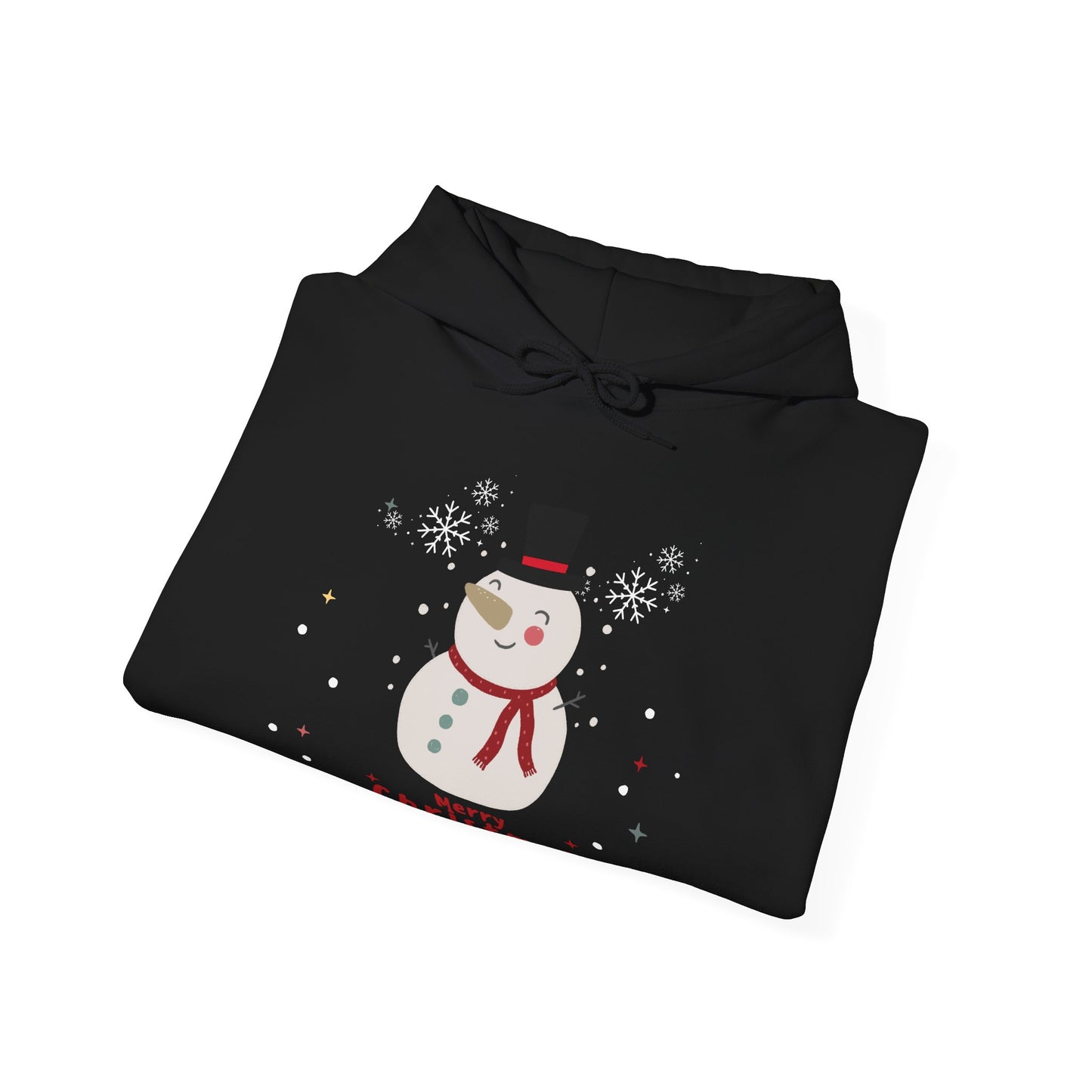 Snowman Merry Christmas Unisex Hoodie (Also Available in Kids Holiday Collection and Pet Holiday Collection)
