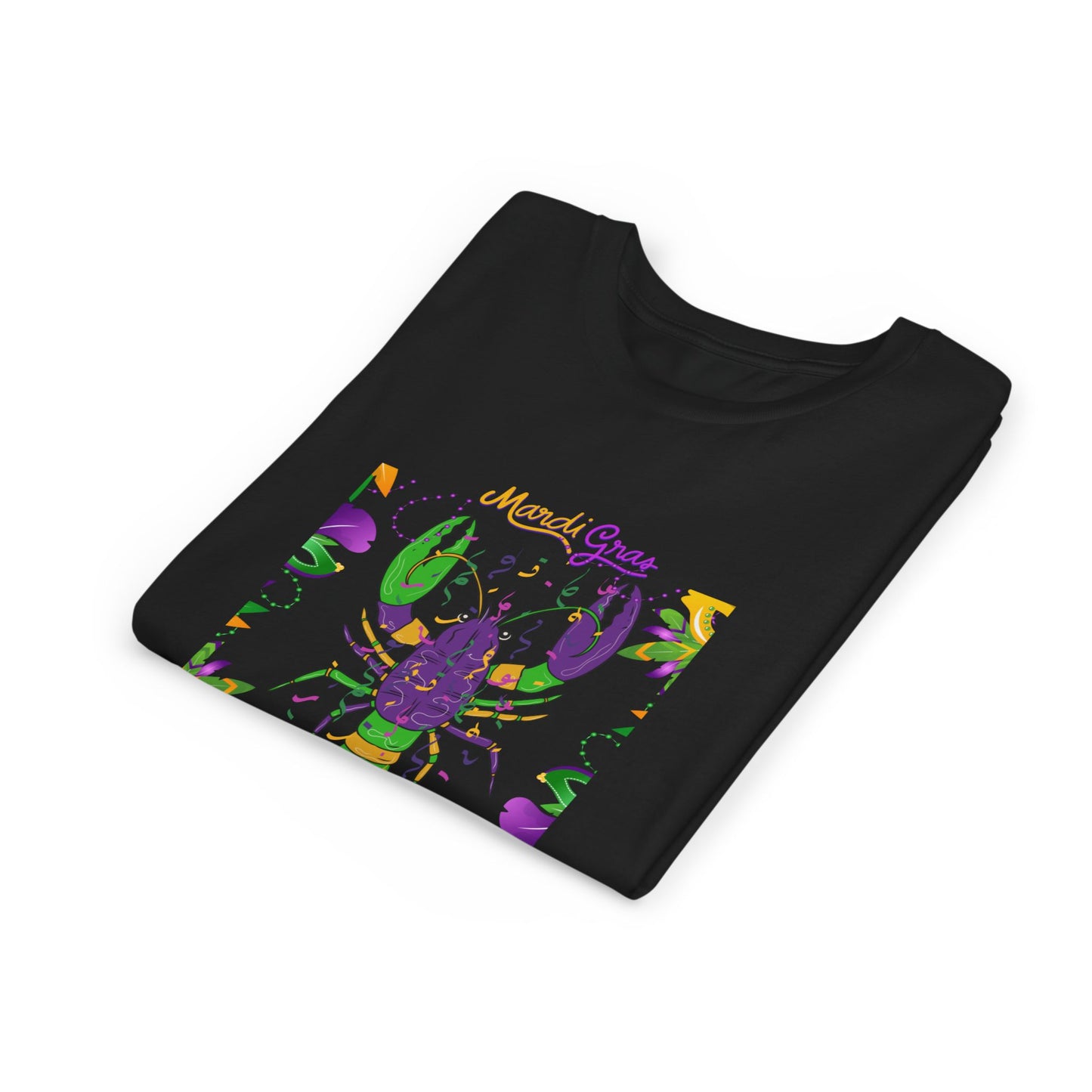 Mardi Gras Crawfish Youth Tee