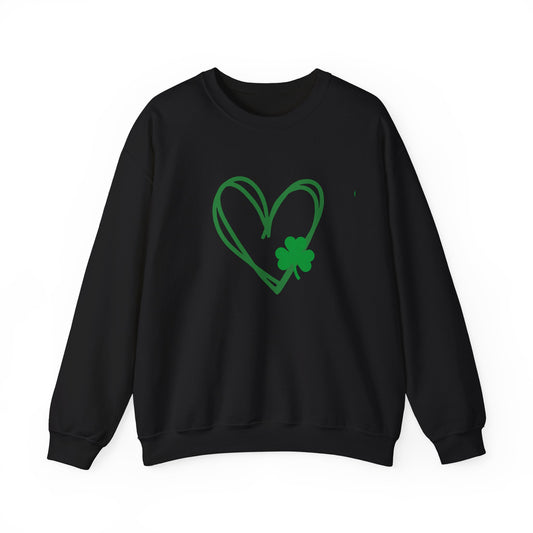 Shamrock Heart Unisex Sweatshirt