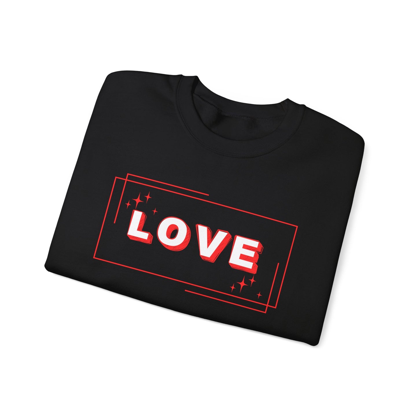 LOVE (Double Box) Unisex Sweatshirt