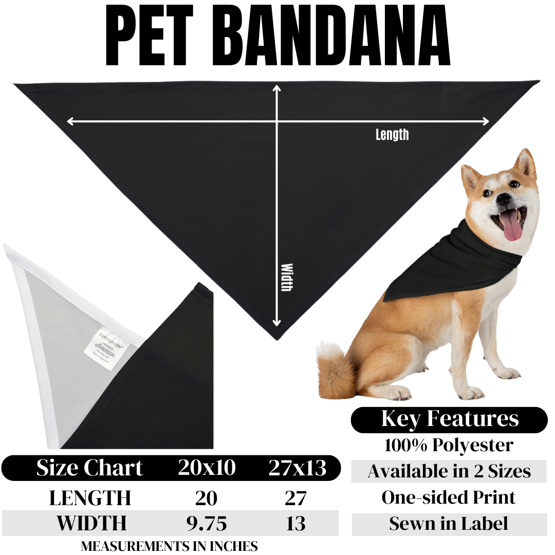 Christmas 2025 Pet Bandana (Also Available in Adult Holiday Collection and Kids Holiday Collection)